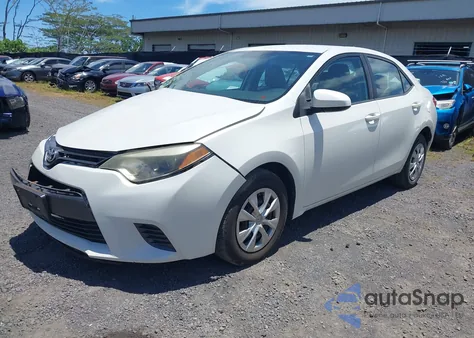 2016 Toyota Corolla Le Eco из США, поврежденный, VIN 5YFBPRHE2GP382251